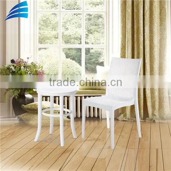 Garden White Stacking Chair photo-2