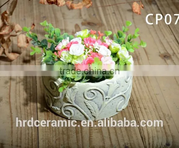 New Products Cement Garden Planter Plant Pots & Planters photo-4