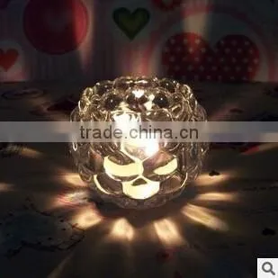 Cheap Grape Shape Crystal Candle Holder for Home Decoration photo-2