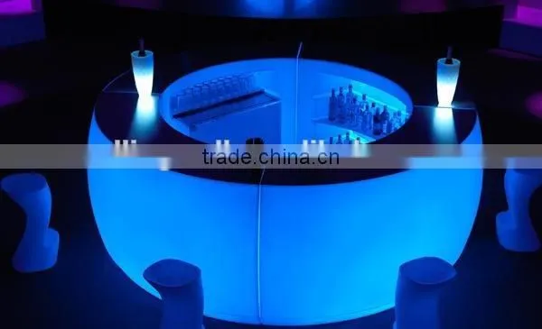 Moden Fashion Beautiful Lighting High Quality Waterproof Partable Plastic LED Counter With 16 Colors Change photo-2