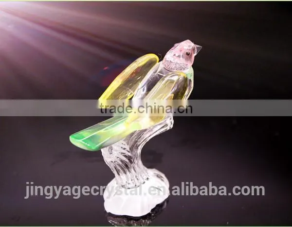 Latest Colorful Crystal Bird as Best Birthday Gift, Indian Wedding Money Crystal Gift photo-4