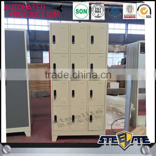 Multi-Doors Cheap Modern Gym Metal Steel Locker Cabinet photo-3