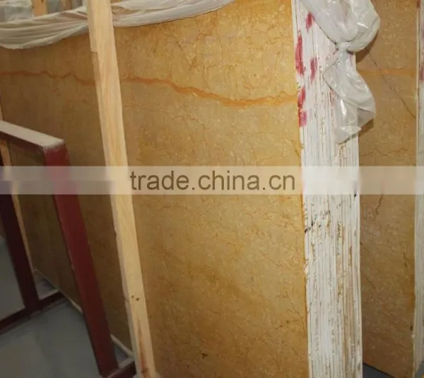 Luxury Gloss Polished Surface Imperial Gold Natural Marble Big Slab and Tile for Flooring BF12-04064a photo-2