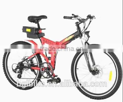 26 Inch Electric Bike Foldable Hidden Battery photo-4