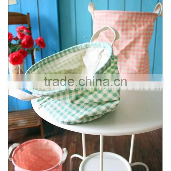 ZAKKA Cotton Waterproof Sundrics Storage Bag,,with Two Handle ,laundry Basket&bag photo-2