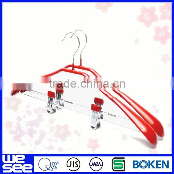 Broad-shouldered Suit Hanger With Clips Slip-resistant photo-5