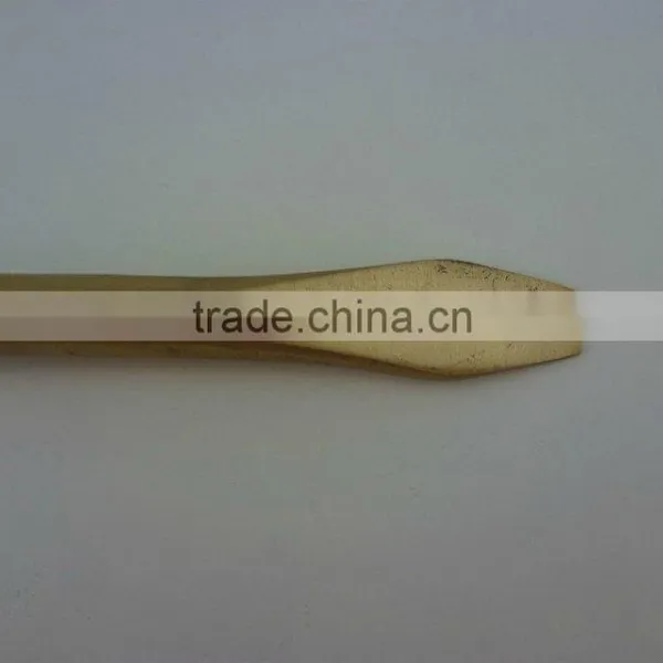 Nonsparking Aluminum Bronze High Quality Gold Cu Alloy Explosion-proof Wrecking Bar photo-3