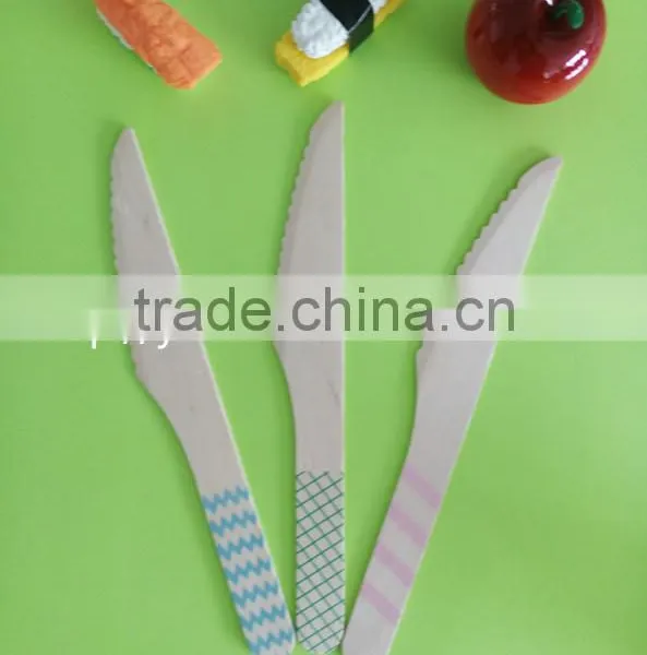 Disposable Wooden Knife/knife With Logo for Sale