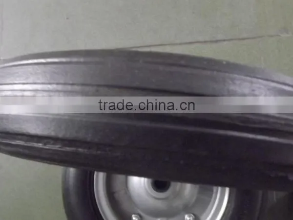 13inch Rubber Solid Wheel 3.00-7 Without Bearing photo-4