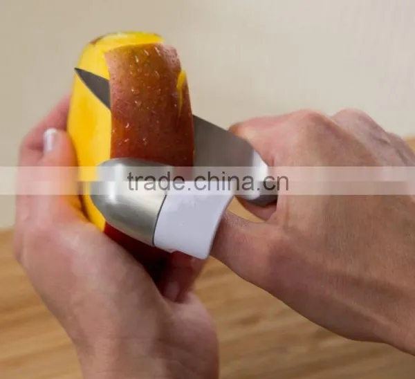 Thumb Protector Kitchen Tool Safe Chop Hand Guard Slice With Peeler photo-2