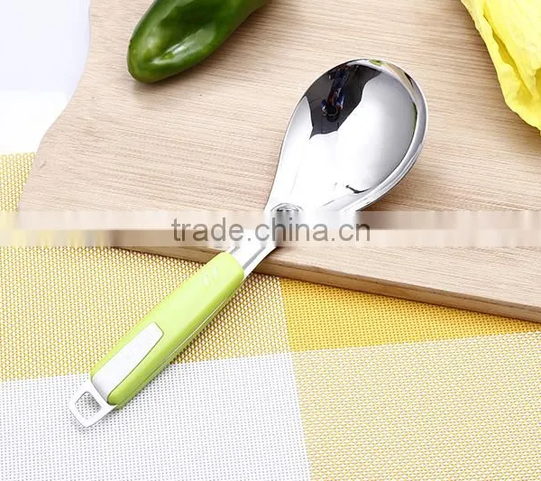 BYX02 Kitchen Utensil Stainless Steel Meal Spoon photo-6