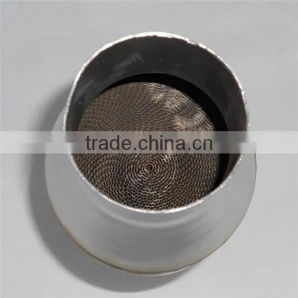 EURO 4 CPSI 200 Stainless Steel Metal Honeycomb Catalytic Converter photo-4
