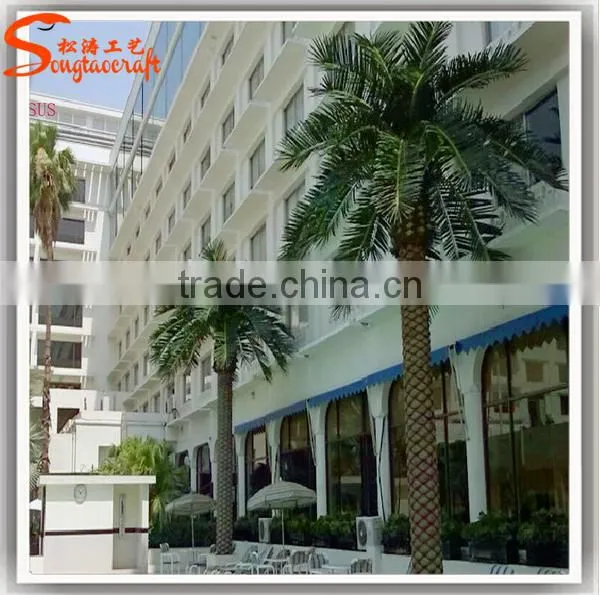 Songtao Wholesale Artificial Palm Trees Customized Fiberglass Artificial Date Palm Tree photo-4