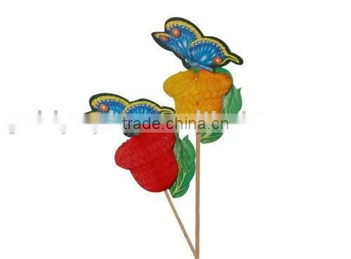 Disposable Cocktail Butterfly Decoration Picks