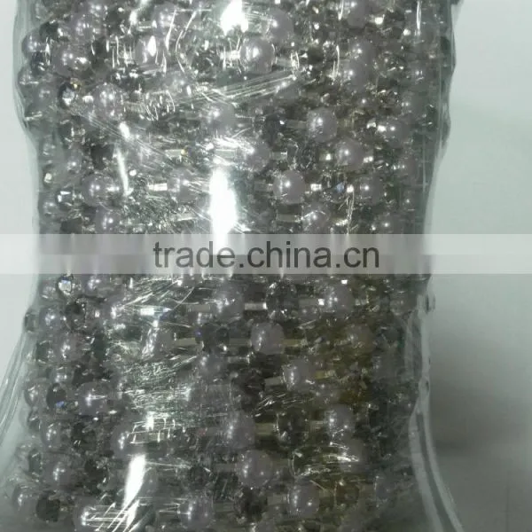 Rhinestone Chain With Stone and Pearl photo-2