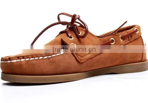 Comfort Classic Casual Driving Shoe Brand Genuine Leather Shoes Stock photo-5