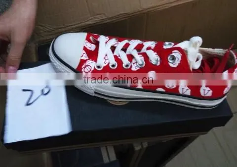 China Excess Inventory Canvas Bulk Wholesale Shoes for Women photo-4