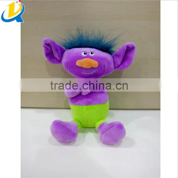 Hot Popular Cartoon Soft Doll Stuffed Troll Plush With Display Box photo-2