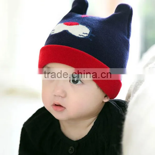 TC17006 Hot Selling Lovely Animal Pattern Baby Beanie Hats New Style Baby Winter Hats photo-6