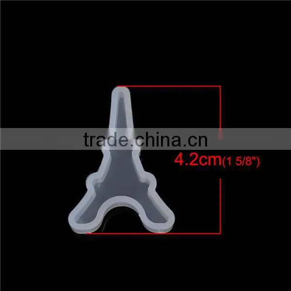 Silicone DIY Tools Resin Mold Tower White 42mm x 30mm photo-2