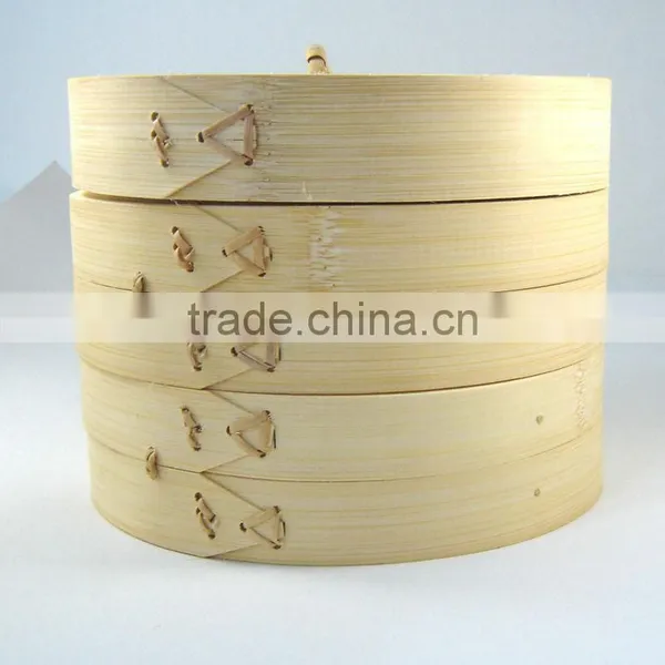 Round Bamboo Steamer Set photo-4
