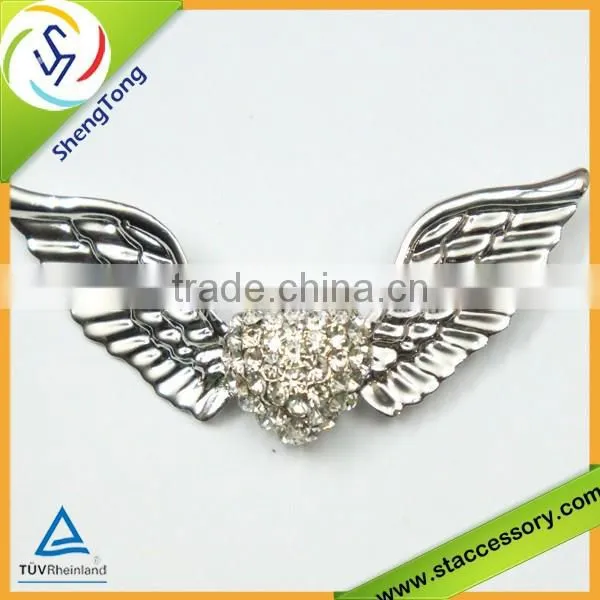2015 High Quality Rhinestone Brooch Napkin Rings