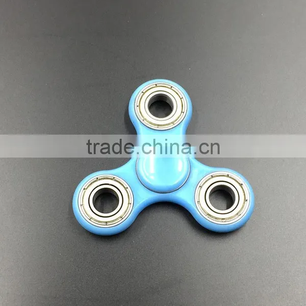 DIY Fashion Colorful Finger Funny Toy Gift Plastic EDC Hand Spinner for Autism and ADHD photo-3