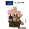 GIFT BASKET BATH AND BODY WORKS LAVISH VANILLA AND LAVENDER GIFT SET WITH $25 GIFT CARD