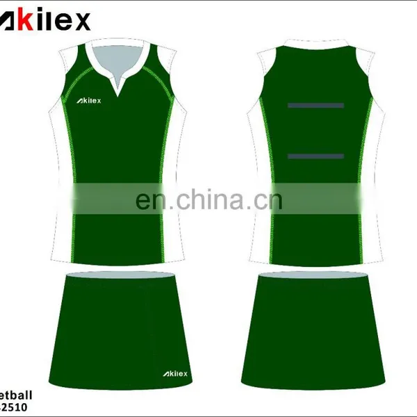 New Style Sublimation Netball Jersey With Design photo-6