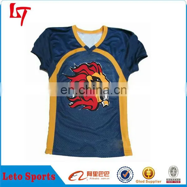 OEM Service Factory Price Sublimation Printing Custom American Football Clothing for Youth