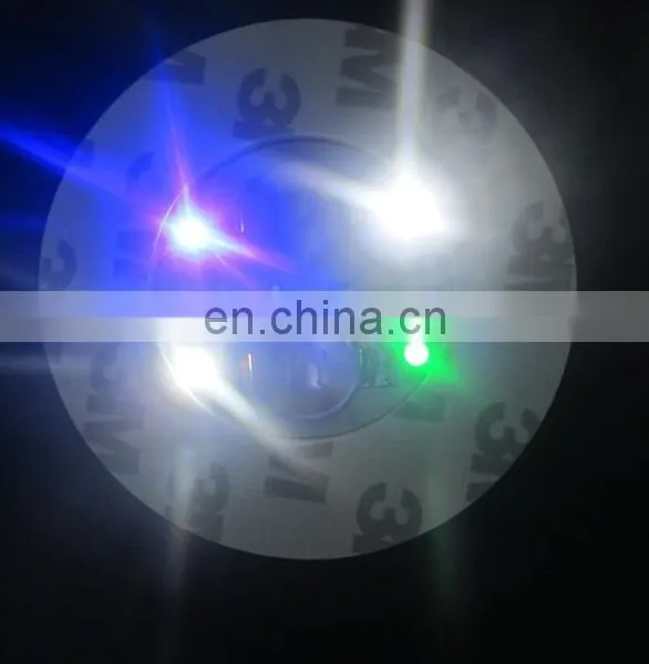 EVA+PCB Led Bottle Sticker Coaster Light up Coaster photo-2
