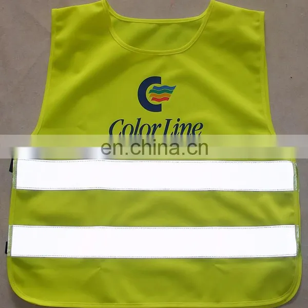 Attractive Printing Foldable Reflective Safety Safety Vest&jacket photo-2