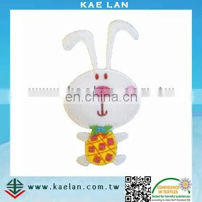 Rabbit Applique Embroidered Patch for Kids Clothing photo-5
