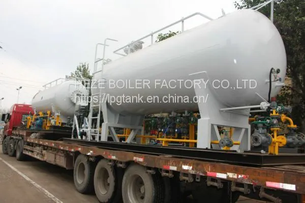 20m3 Capacity Mobile Skid Lpg Filling Plant With Lpg Tank,pump photo-2