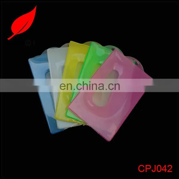 Factory Supply Custom Colorful Rigid Strong ID Card Holder for School photo-2