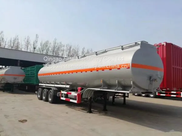 Good Price Tri-axle Fuel Tank Semi Trailer 45000 Liters Liquid Oil Tanker Trailer photo-4