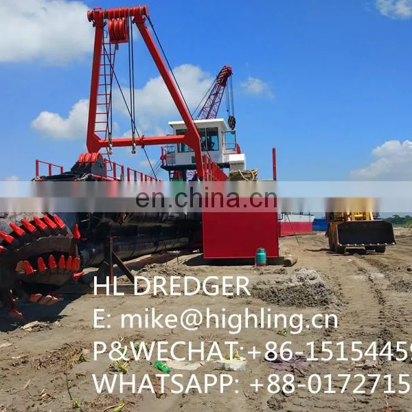 Used 18 Inch Cutter Suction Dredger For River Dredging photo-2