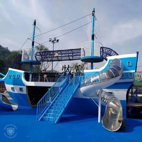 Outdoor Playground Stainless Steel Slide Tube Metal Slide for Park photo-5