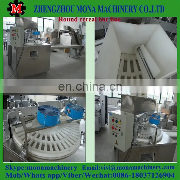 Chocolate Cereal Bar Production Line/candy Bar Making Machine/puffed Rice Bar Production photo-3