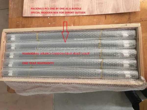 Yuanxiang Brand Carbon Fiber Heat Tube for Sprary Booth 600mm*220v*1kw One Year Warranty photo-4