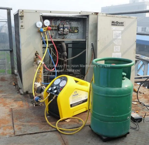 CM-R32 Portable Residential A/C Refrigerant recovery unit recharge unit photo-3