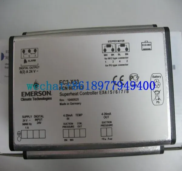EMERSON Superheat Controllers Series EC3-X32 / EC3-X33 photo-2