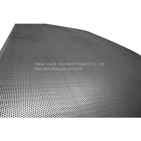 High Quality Stainless Steel Hole Galvanized Perforated Metal Mesh photo-5