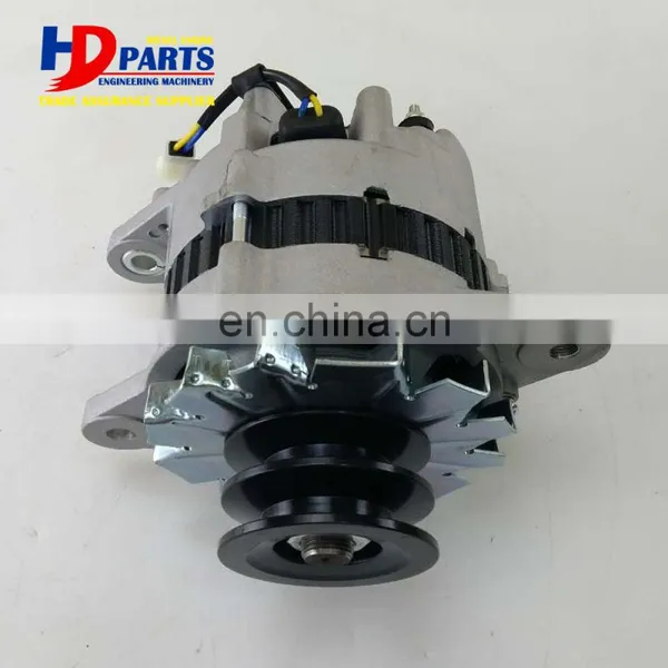 Excavator E320B Diesel Engine S6KT Alternator 28V 55A photo-5
