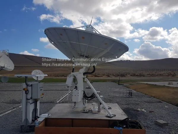 3.7m C/ku Band Limited Motion Earth Station Antenna
