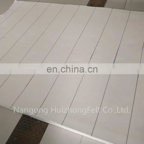 Needle Punched Polyester 10mm Thick Industrial Felt for Steel Factory photo-3