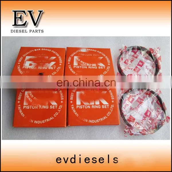 Alfin Type S4L S4L2 Piston and Piston Ring Set for Mitsubishi Genset photo-2