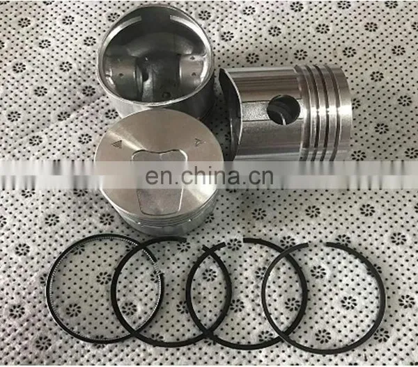 for Mitsubishi K3D Main Conrod Bearing Gasket Piston and Ring Set photo-2