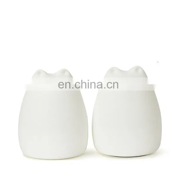 Soft Cute Cat Silicone Night Lamp Led Pat Night Light for Kids photo-2