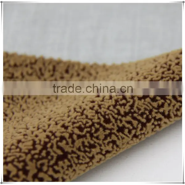Flock on Flock Fabric Sofa Curtain Fabric photo-3